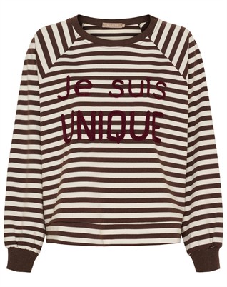 MDCFenja Sweatshirt - Moro/Bordeaux